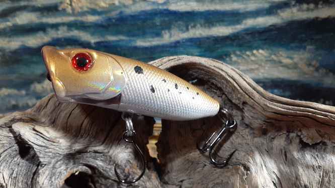 ShiftColorsBait.com Gator Freighter Custom lure Holographic Menhaden