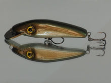 Load image into Gallery viewer, shiftcolorsbait.com Two Charlie green wood lures
