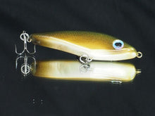Load image into Gallery viewer, shiftcolorsbait.com Two Charlie green wood lures
