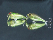 Load image into Gallery viewer, shiftcolorsbait.com, fastback green custom, hand painted lures
