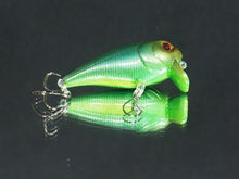 Load image into Gallery viewer, shiftcolorsbait.com, fastback green custom, hand painted lures
