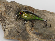 Load image into Gallery viewer, shiftcolorsbait.com, fastback green custom, hand painted lures
