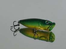Load image into Gallery viewer, ShiftColorsBait.com Gator Freighter Custom lure Green
